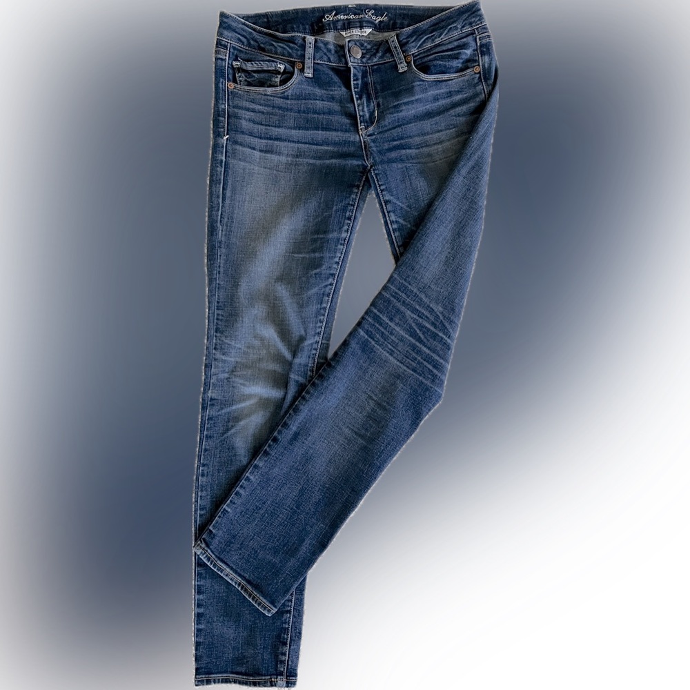 American Eagle Super Stretch Straight Skinny
Jeans Women's sz 8